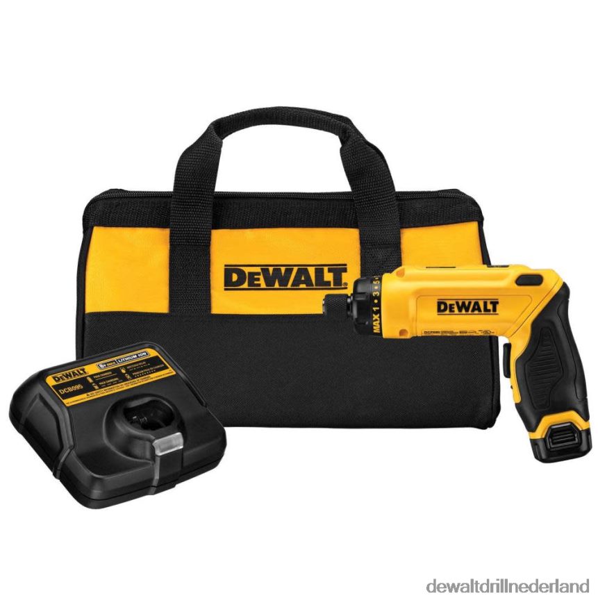 Dewalt Nederland Z6ZND052 | DEWALT 8v max mac-schroevendraaier 1 batterijset hulpmiddelen