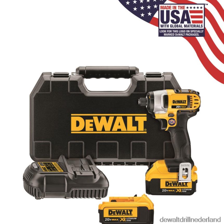 Dewalt Nederland Z6ZND0120 | DEWALT 20v max lithium-ion slagschroevendraaierset hulpmiddelen