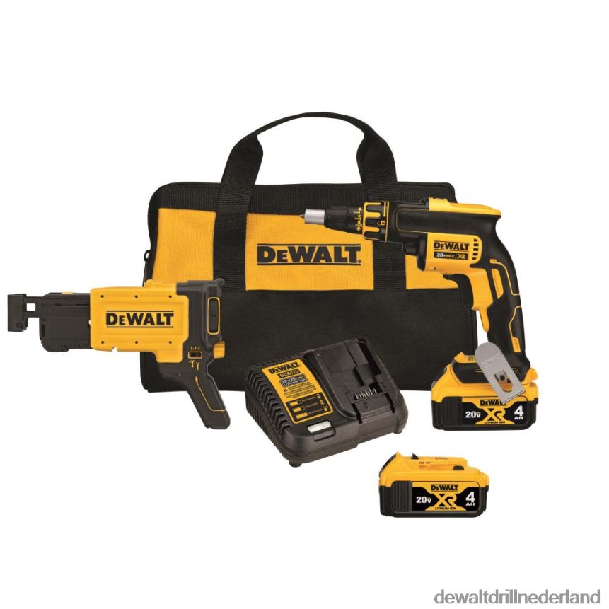 Dewalt Nederland Z6ZND0195 | DEWALT gipsplaatschroefpistoolset met opgebonden gipsplaatschroefpistoolbevestigingsset hulpmiddelen